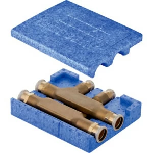 GEBERIT 63117 Крестовой тройник Geberit Mapress с изолирующим коробом