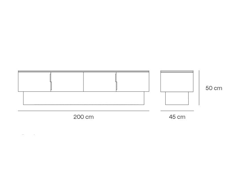 МДФ ТВ шкаф TEULAT Тотем ARCH-00072655 - Вид №7