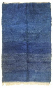 AFOLKI Прямоугольный шерстяной коврик с длинным ворсом Ouedzem Taa1242be