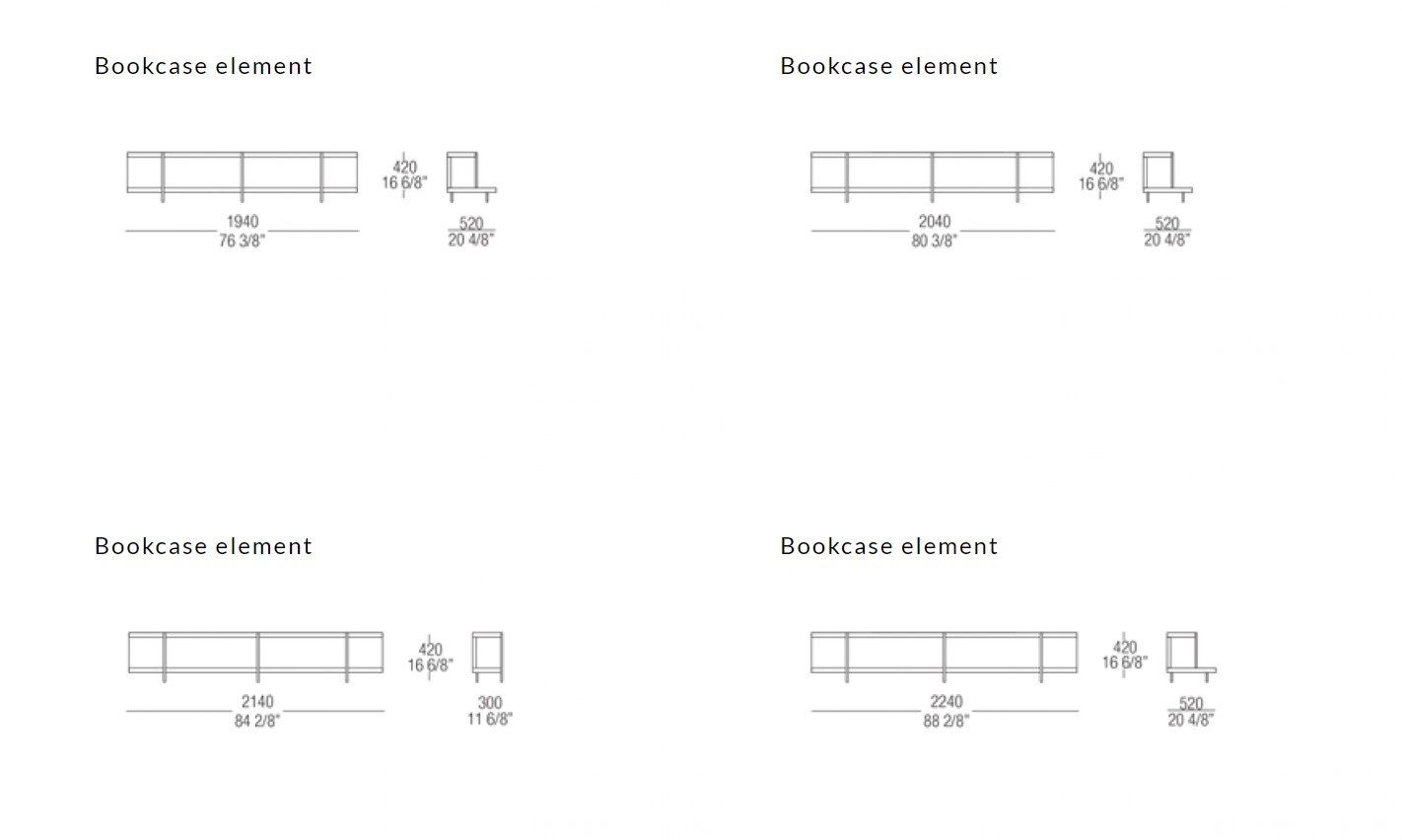 Угловой диван из ткани MisuraEmme ARGO ARCH-00053272 - Вид №26