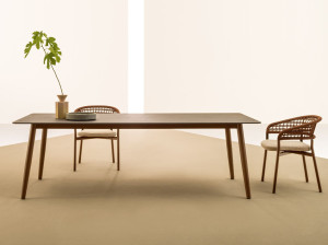 Алюминиевый выдвижной садовый стол с порошковым покрытием