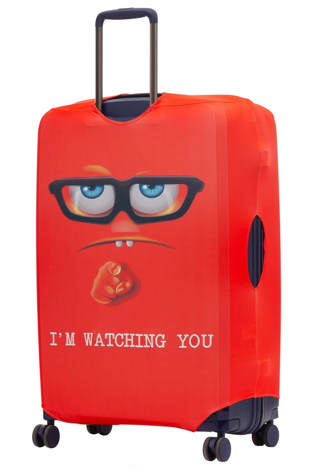 ECO I m watching you XL Чехол для чемодана большой PRO I'm watching you XL Fancy Armor  - Вид №1