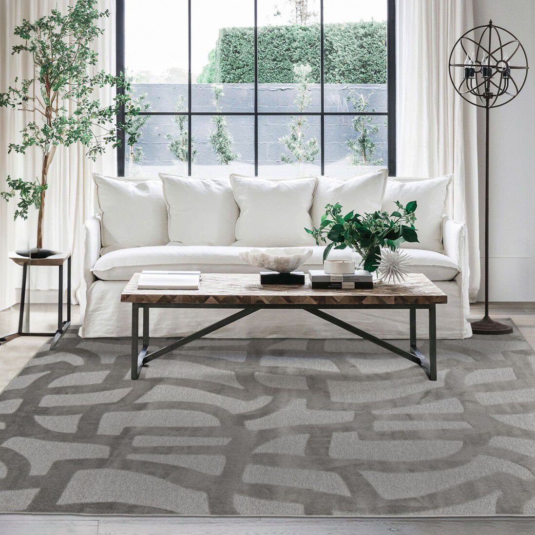 Ковер с прямоугольным рисунком Ademi Essential ARCH-00112590 - Вид №4