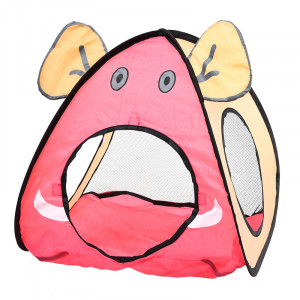 ПР0050053 Тоннель для кошек Домик красный 50х50х45см Foxie