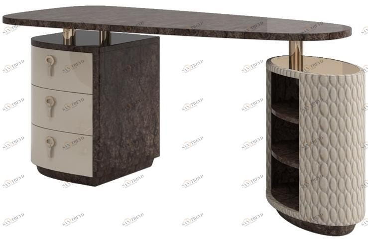 Reiggi Овальный стол из капа Byron Rt662