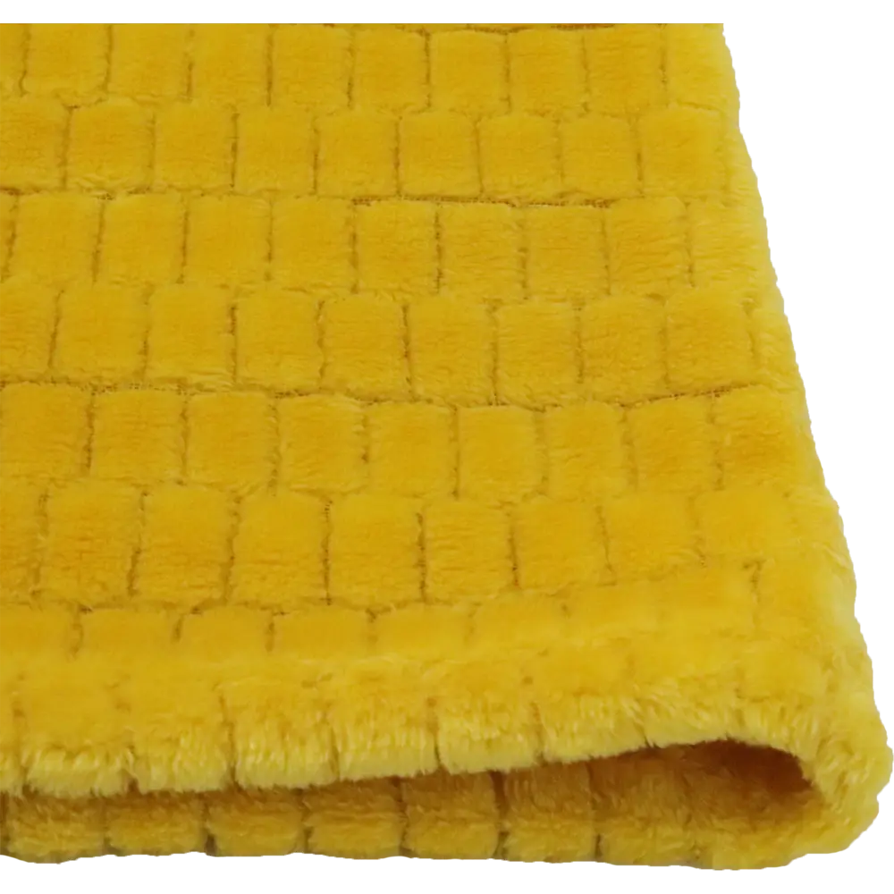 Плед Ardenza Viestе 180х200 см фланель цвет желтый Vieste STLM-2158028 - Вид №3