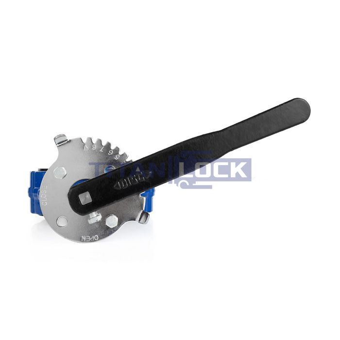 Затвор дисковый (бабочка) межфланцевый чугунный, диск нерж. 304, упл. EPDM, DN65 TL065FBVS-EP TITAN LOCK  - Вид №6