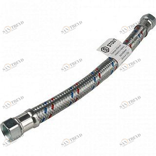 Гибкая подводка для воды ВР 3/4 х ВР 3/4 STOUT - 400 мм SHF0304182020