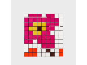 Модульная подвесная Книжная полка из АБС-пластика