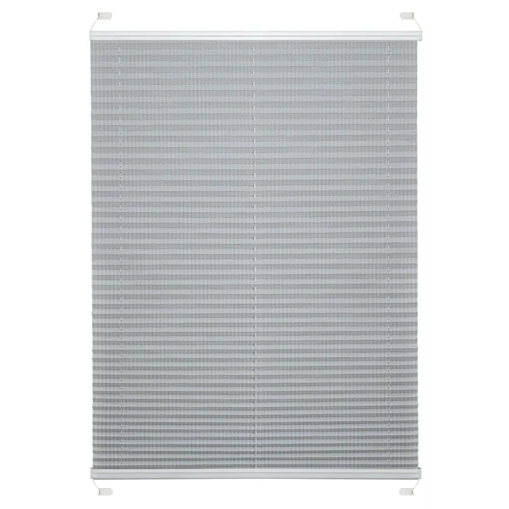 Штора плиссе 73x170 см жаккард серая Santreyd STLM-2047679