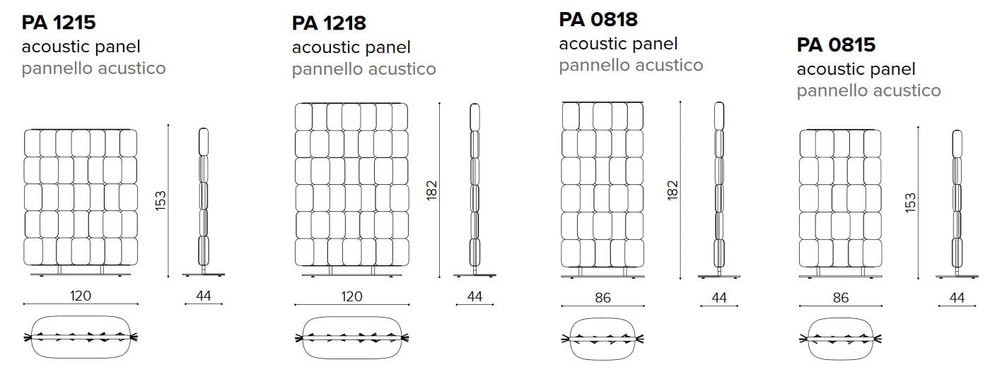 Звукопоглощающая перегородка из ткани True Design патч ARCH-00110584 - Вид №54