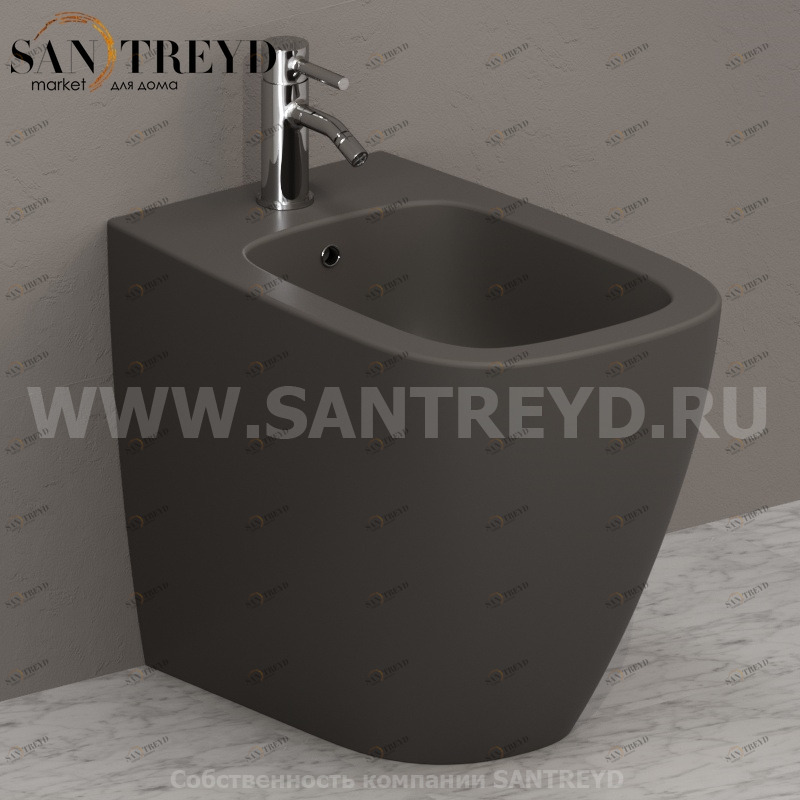 GN009AT Биде напольное GENESIS Ceramica Globo