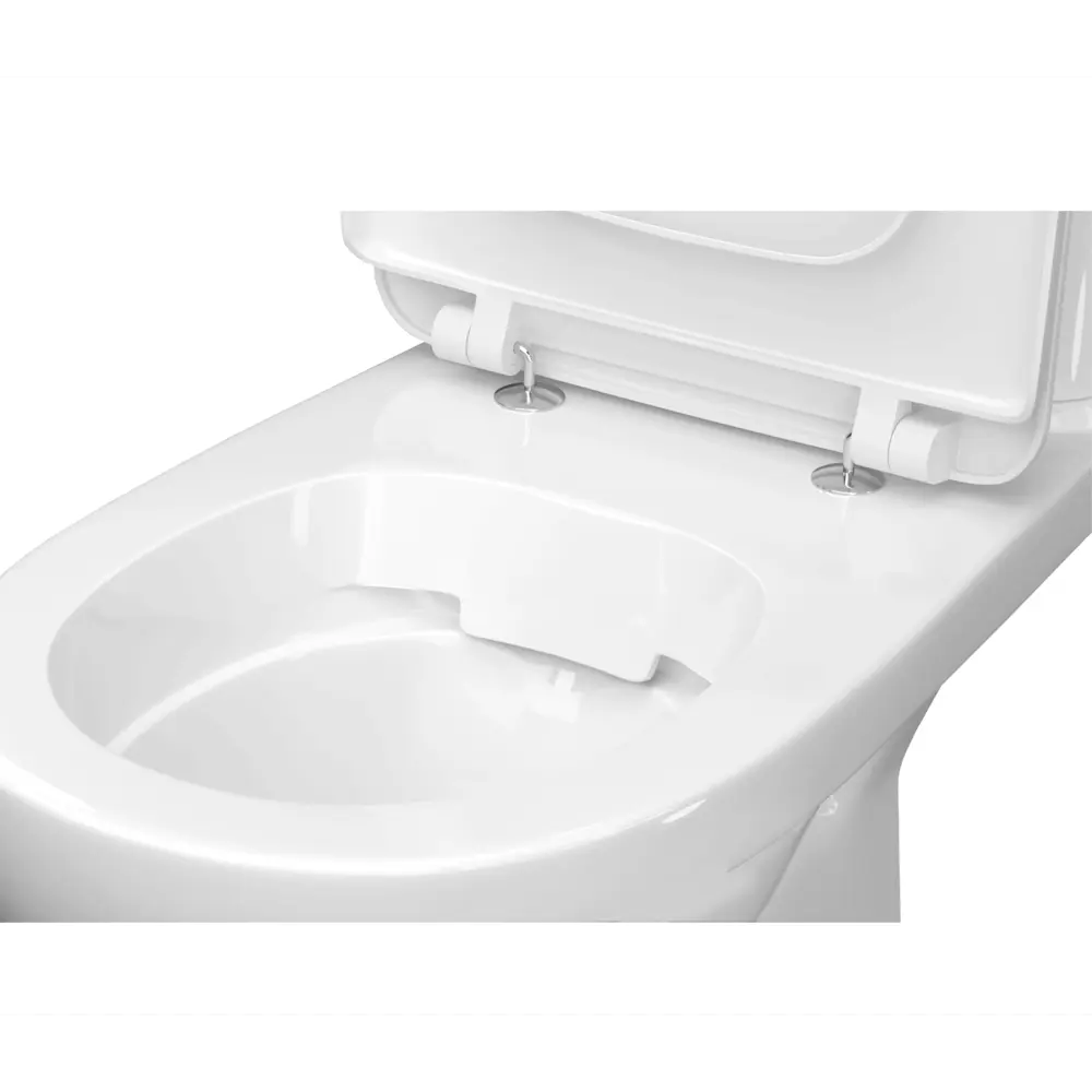 Унитаз-компакт Керамин Альбано безободковый двойной смыв STLM-2070951 - Вид №7