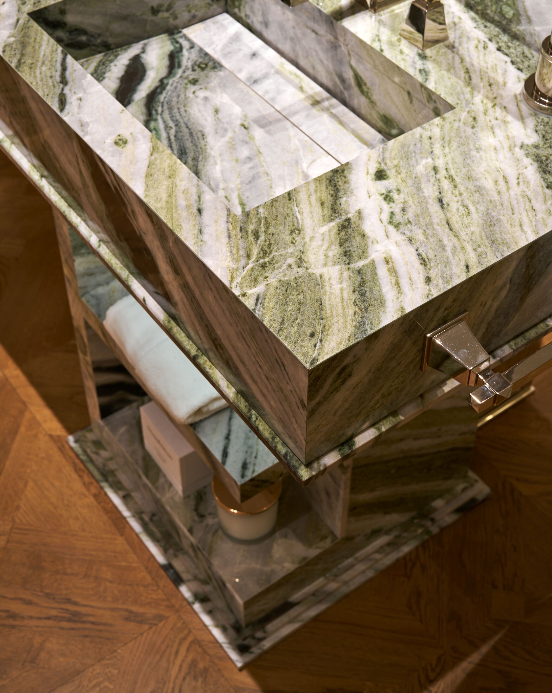 Двойной умывальник со встроенным умывальником Devon&Devon MY LOVE WATER VANITY MASTER ARCH-00107085 - Вид №5