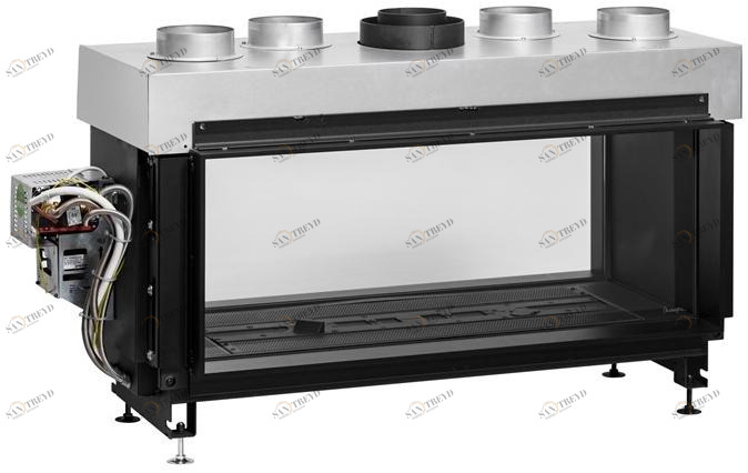 Metalfire Двусторонний закрытый газовый камин Avenue sun-id-1361714