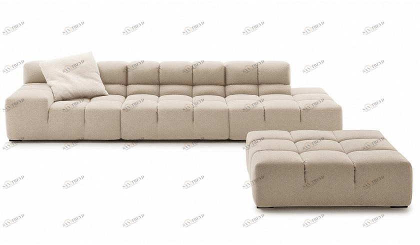 B&B Italia Модульный тканевый диван Tufty time sun-id-1496418