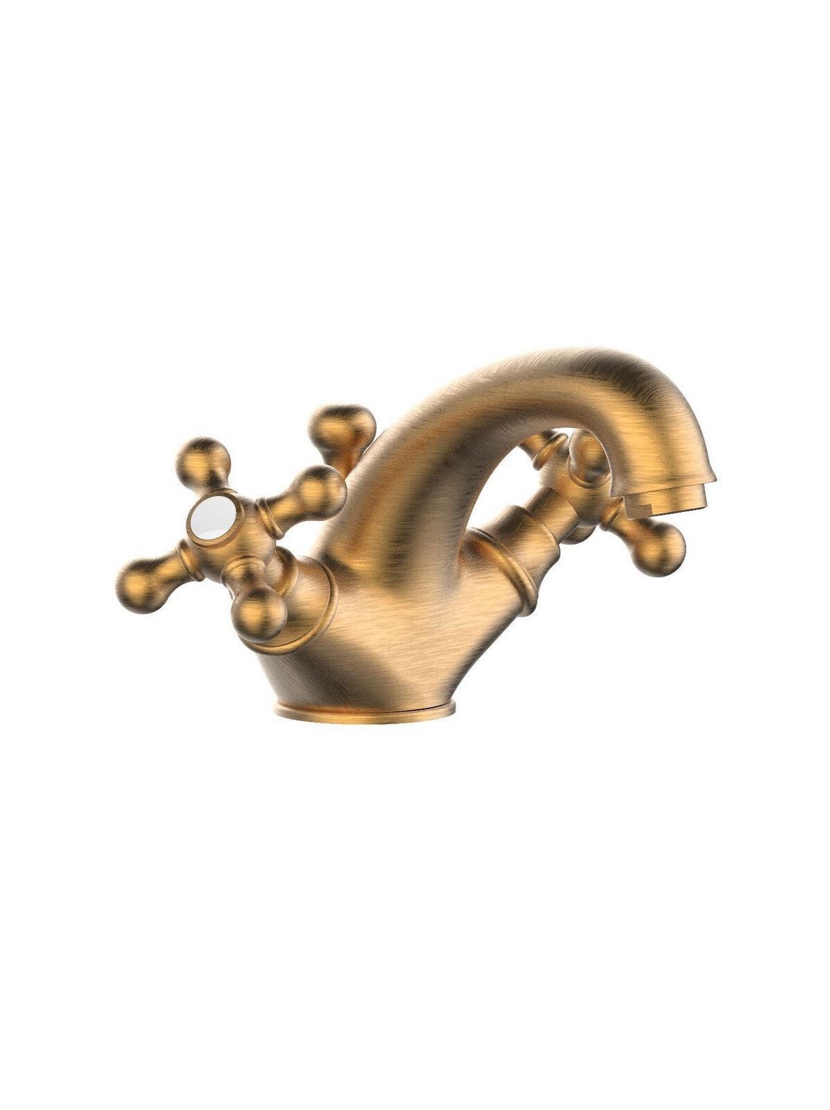 Смеситель для раковины на столешнице со сливом Rubinetterie Frattini Dedra ARCH-00097697 - Вид №4