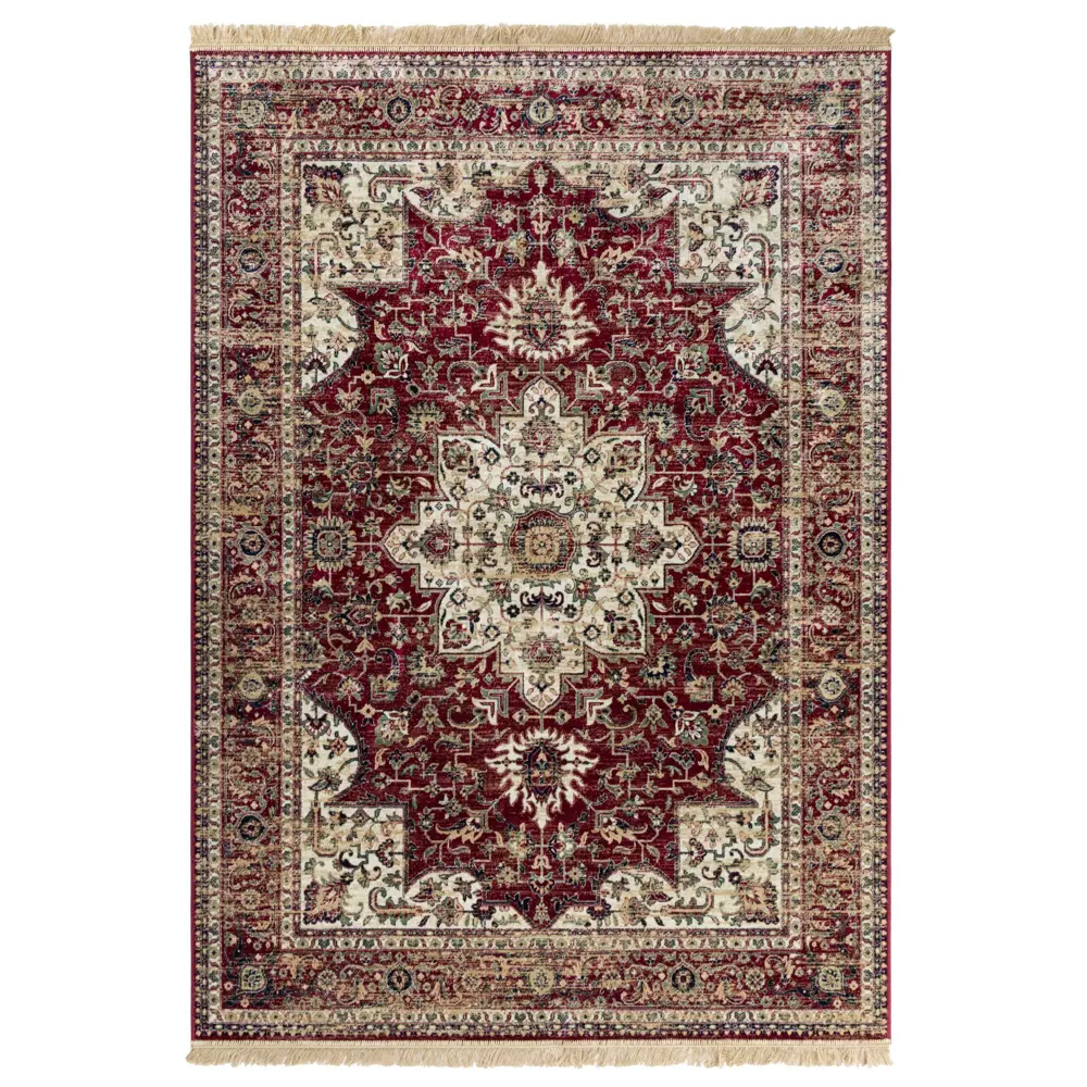 Ковер вискоза Isphahan 84486 160х230 см цвет красный 82625585 STLM-2152018 DEVOS-CABY 