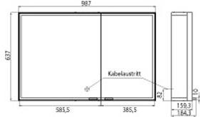 Emco Bad Зеркало с подвесным контейнером для ванной Prestige sun-id-1380409 - Вид №17