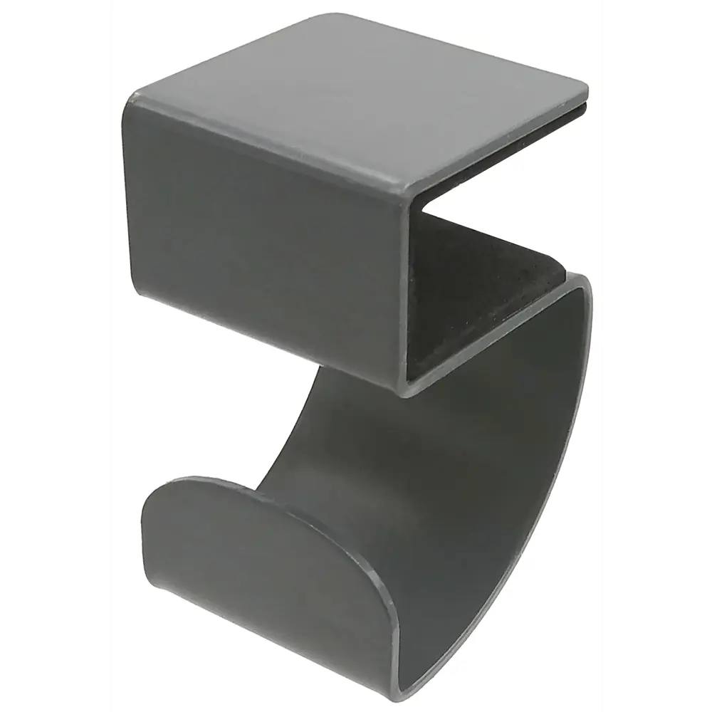 Крючок-вешалка Spaceo KUB Paris металл цвет тёмно-серый STLM-2162019