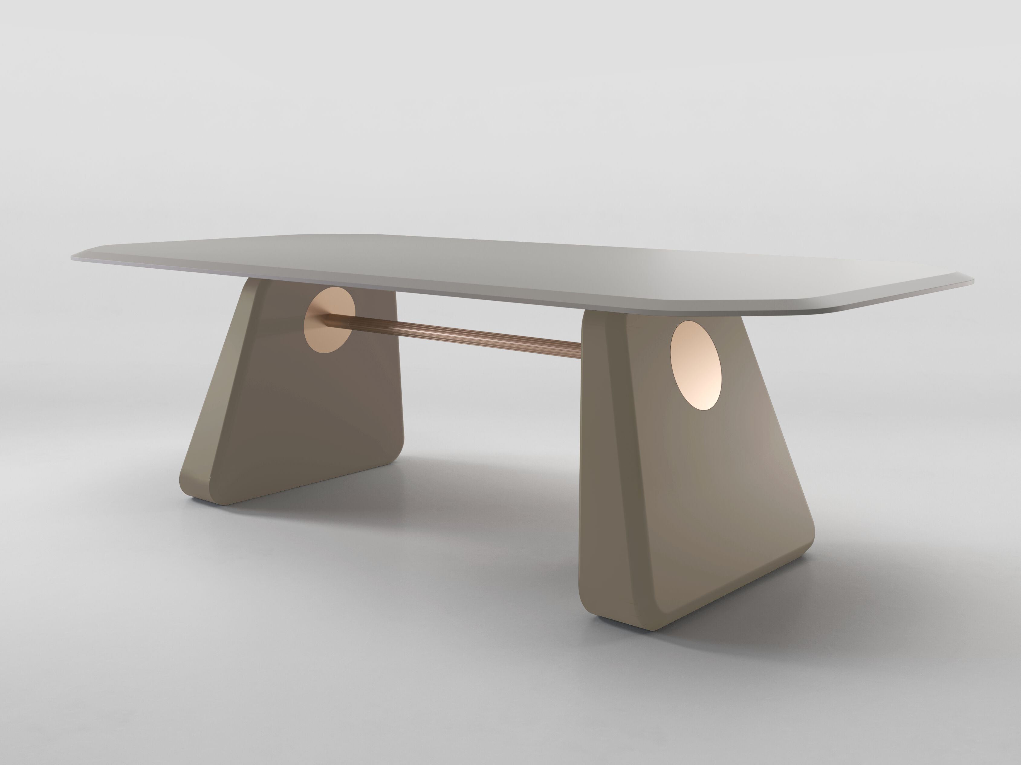 Прямоугольный металлический стол Secolo Inge ARCH-00039770