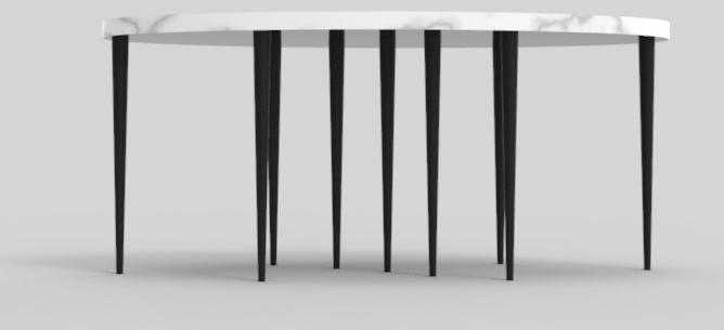 Beau & Bien Стол из каррарского мрамора sun-id-1353093 - Вид №5