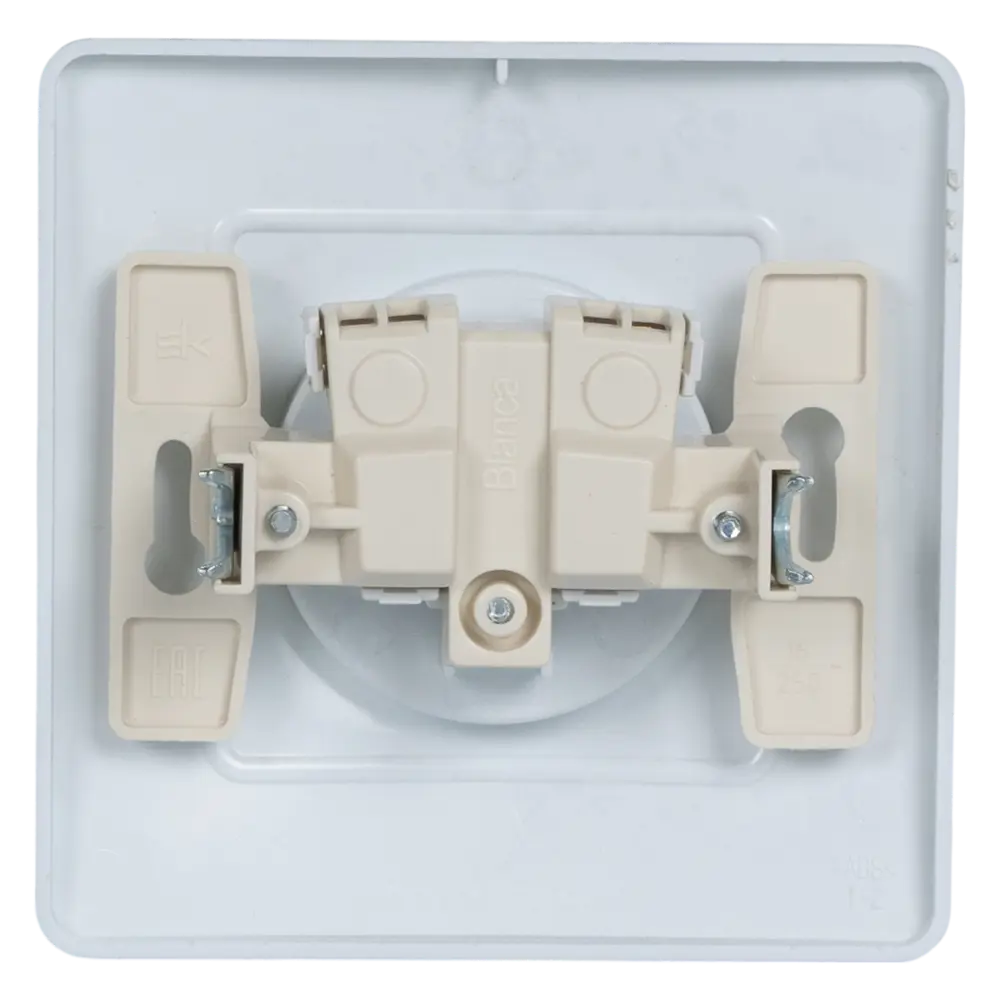 Розетка встраиваемая Systeme Electric Blanca без заземления цвет алюминий STLM-2087598 - Вид №3