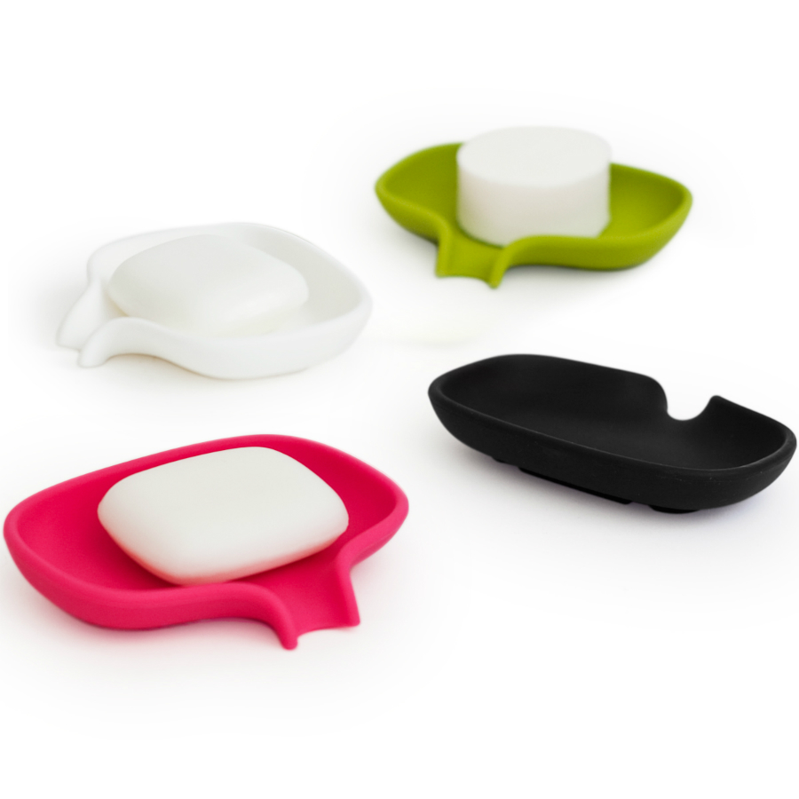 Мыльница розовая с носиком для слива BOSIGN  00-3869420 Розовый  - Вид №4