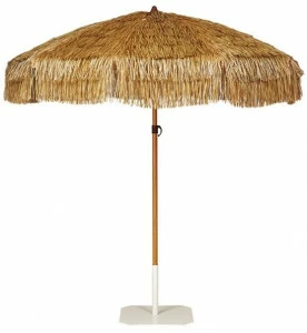 Ezpeleta Круглый зонт из стали и полосок из рафии  Spsz02d2000001t