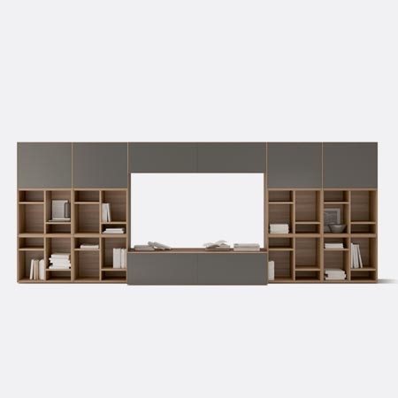 095714 Мебельная стенка с тумбой под ТВ Treku Lauki 