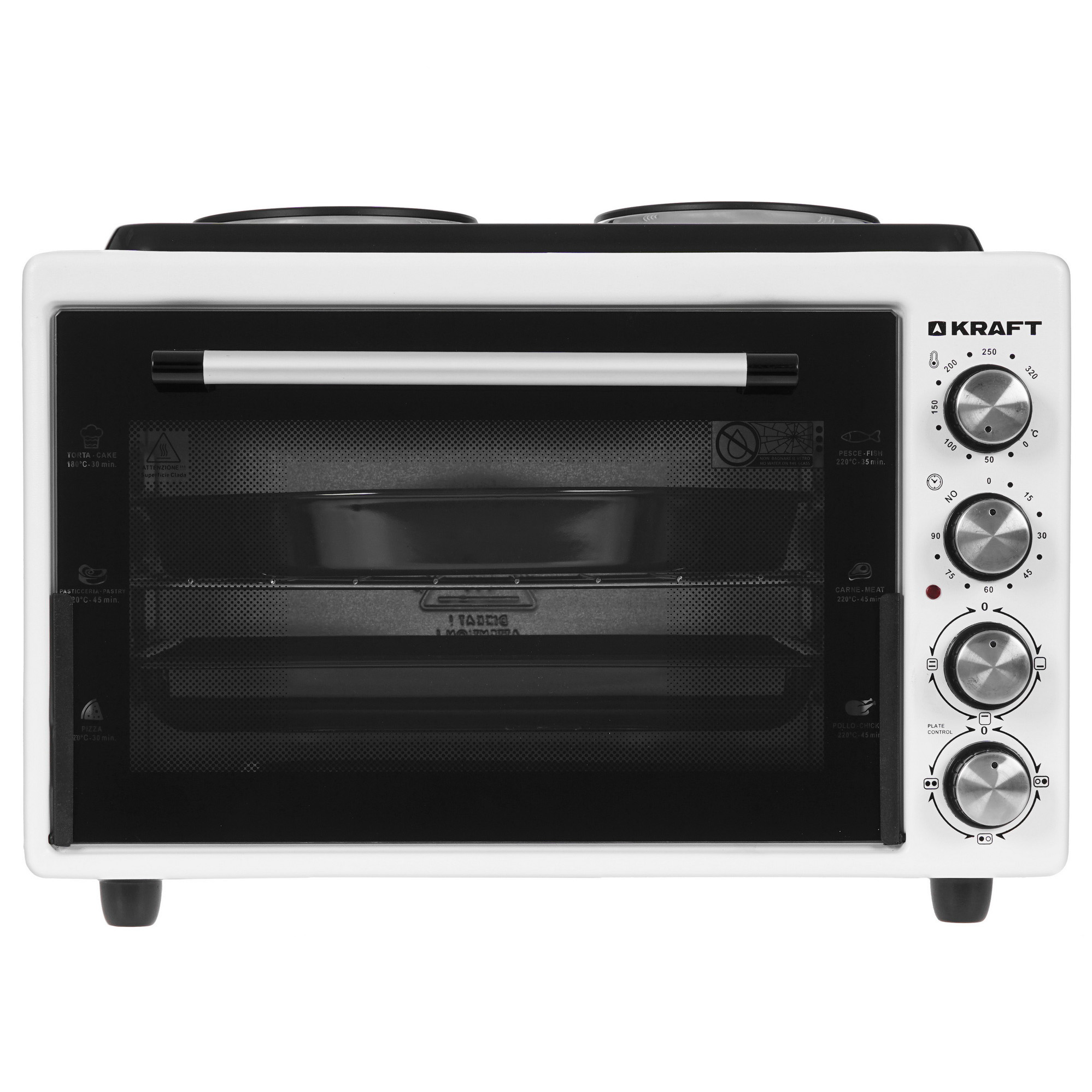 5347099 Мини-печь Kraft KF-MOHP 3800 W белый STDN-0136445