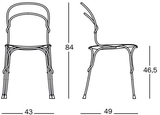 Magis Садовый стул Vigna sun-id-1415271 - Вид №3