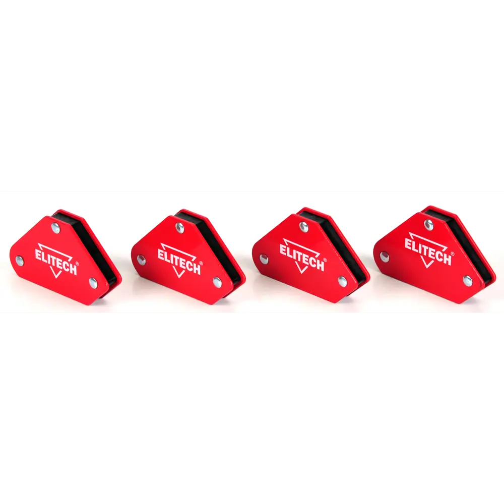 Магнитный сварочный уголок Elitech 4 шт. для точной фиксации 84552529 STLM-0838548