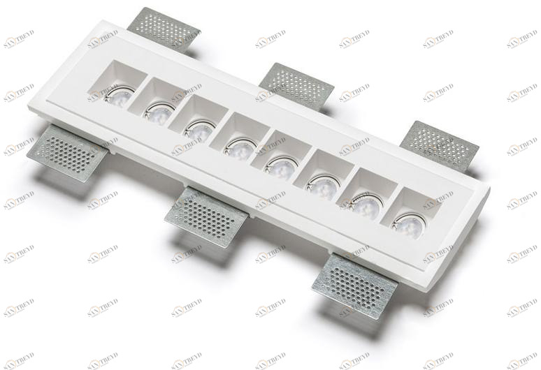 9010 novantadieci Встраиваемый светодиодный потолочный светильник из cristaly®  4196h 