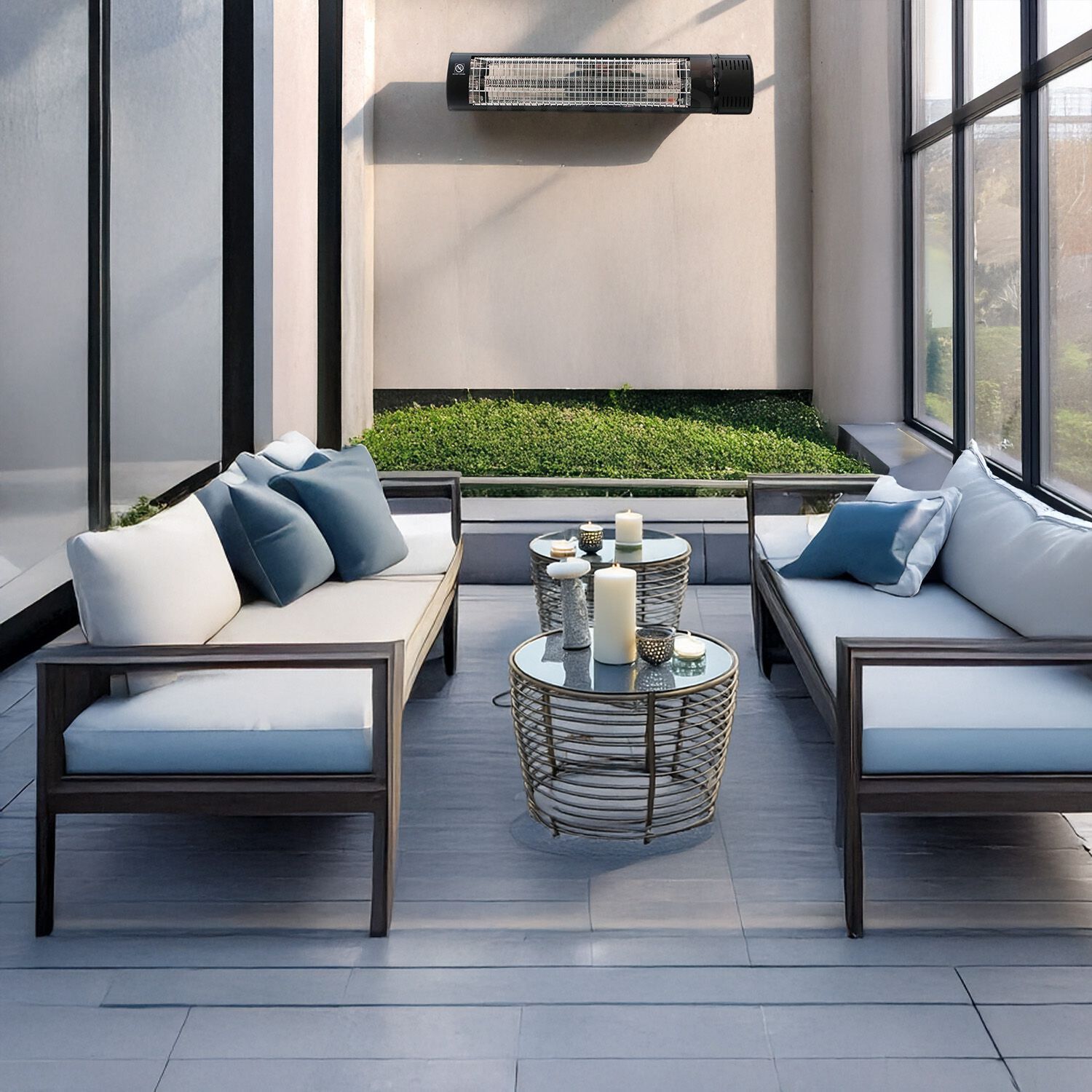 Алюминиевый наружный излучающий диффузор SINED CALDO IRB 2000 ARCH-00129524 - Вид №3