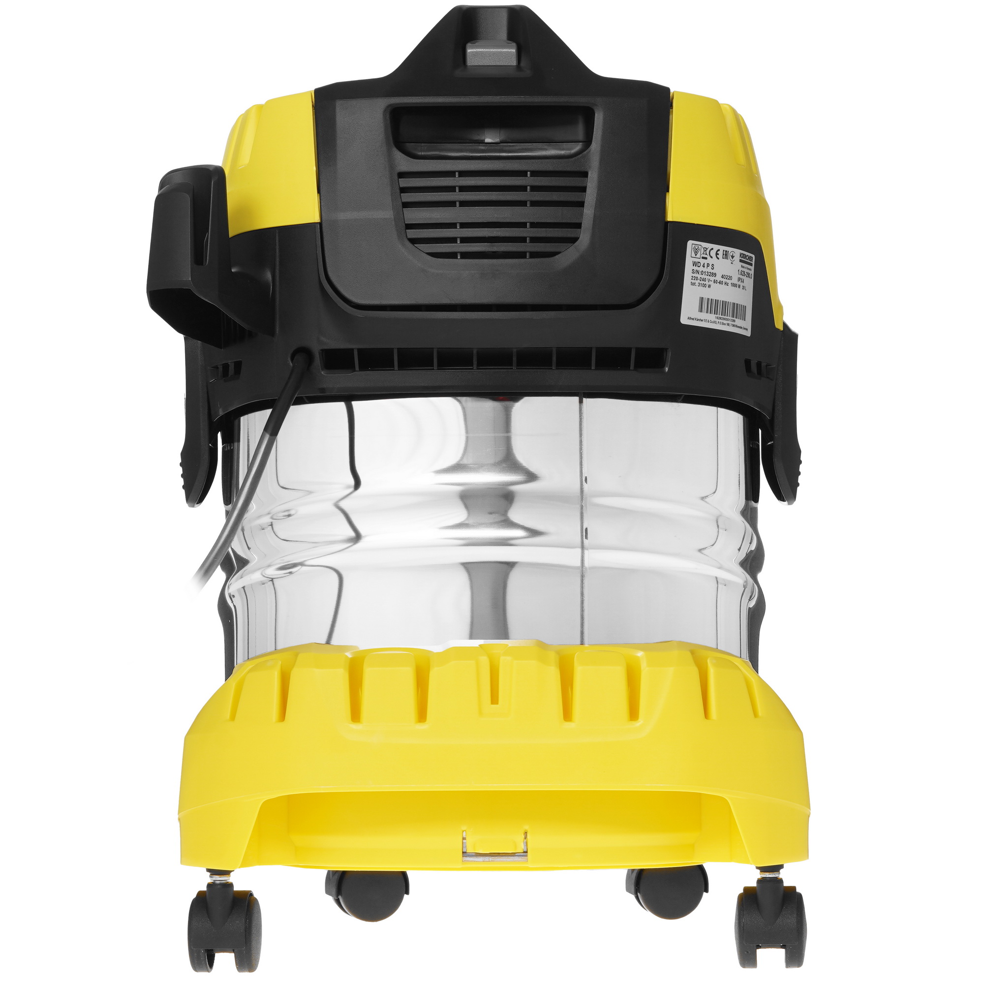 Хозяйственный пылесос  Karcher WD 4 P S V-20/5/22 5445505 STDN-0116646 - Вид №5