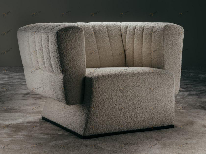 GIOPAGANI Кресло из ткани с подлокотниками Sartoria sun-id-1370075