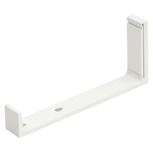 Держатель Orbis Квадро для первой штанги алюминий цвет белый 15 см