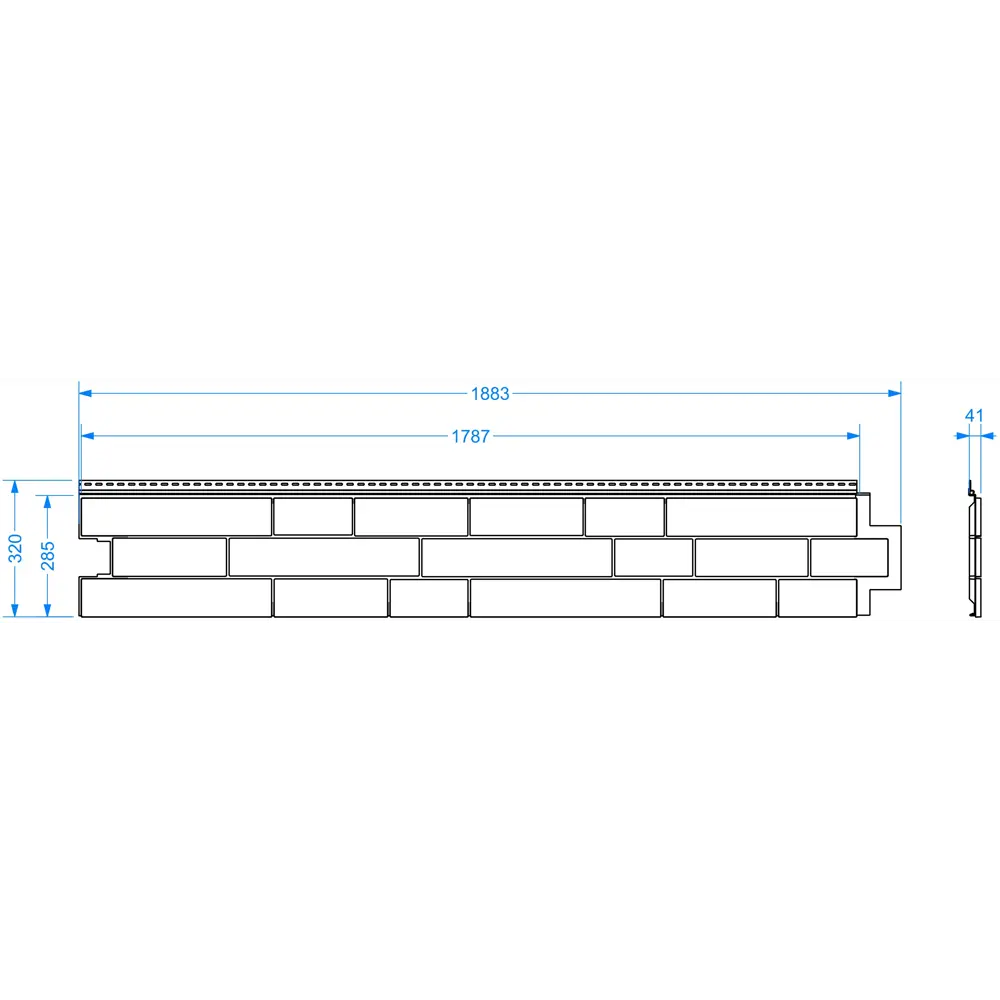 85346250 Сайдинг виниловый Döcke Rocky Сланец 1.8 м Кедровый Орех 0.51 м² STLM-0062053 - Вид №3
