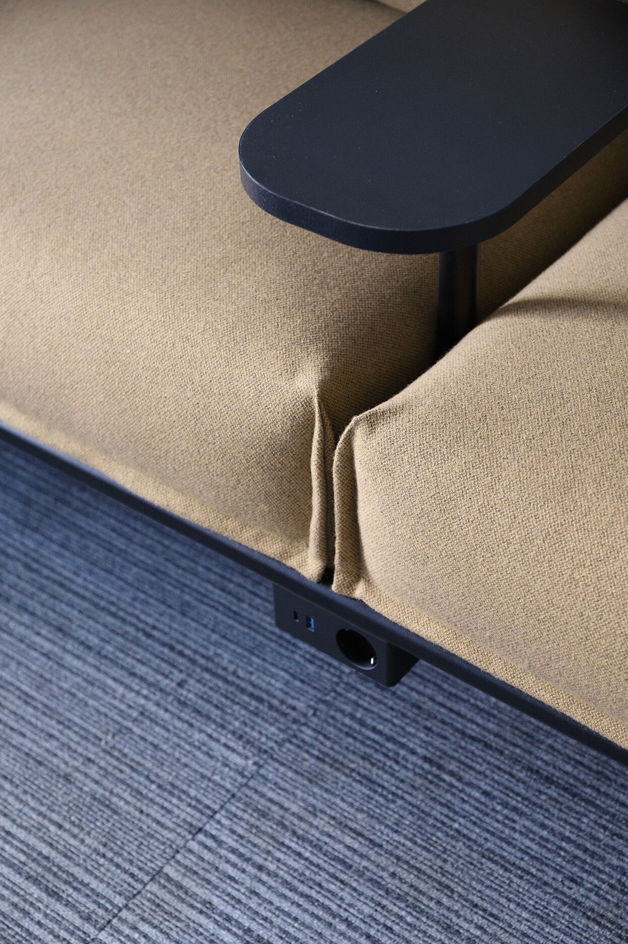 2-местный тканевый диван Askia Ripple ARCH-00048832 - Вид №3