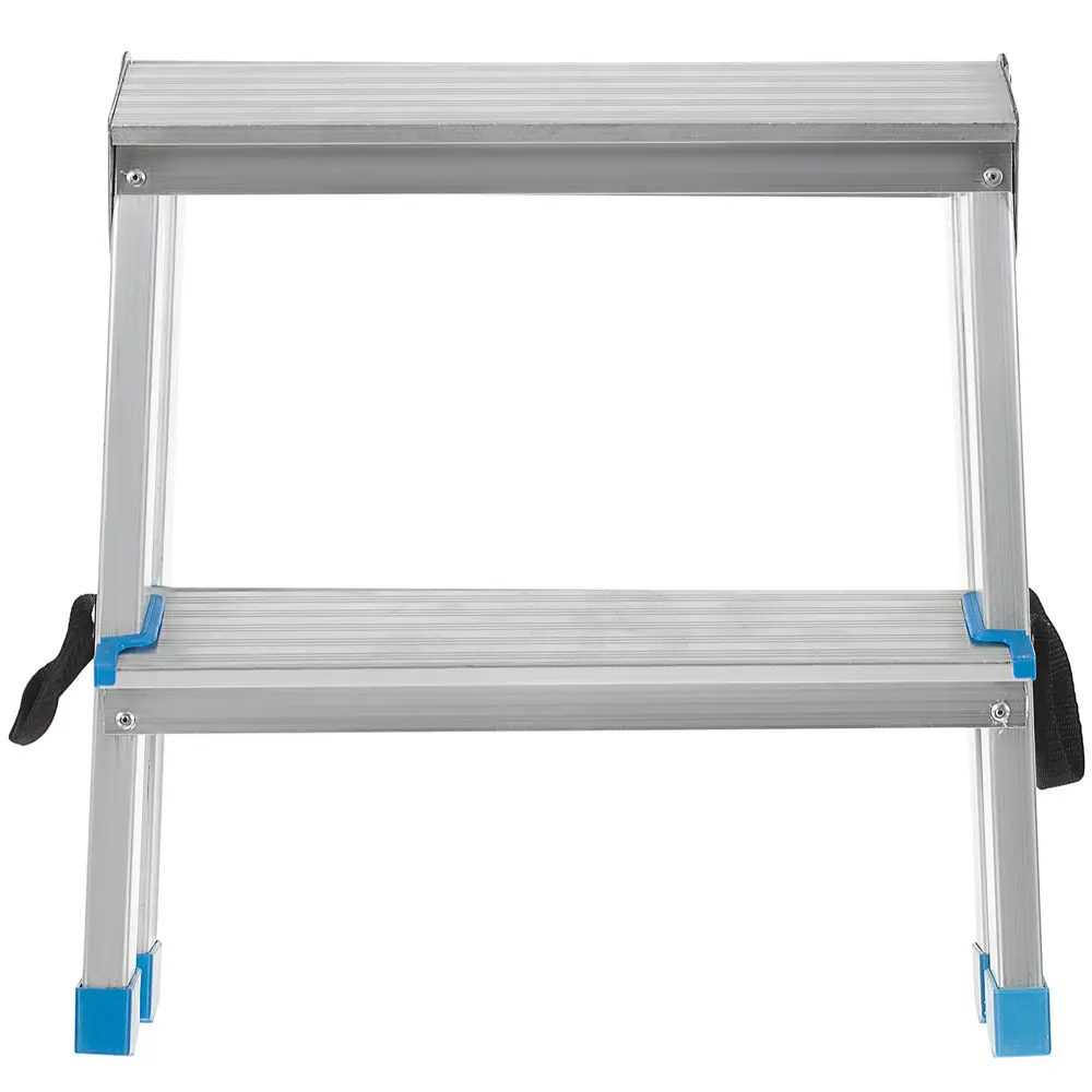 LADDERBEL Двухсторонняя алюминиевая стремянка на 2 ступени 12842918 STLM-0002456 - Вид №1