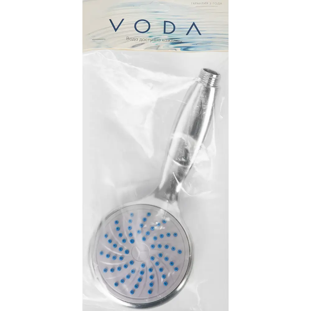 Лейка для душа Voda P12, 1 режим цвет хром STLM-2074933 - Вид №2