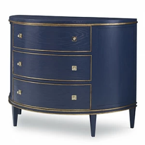 Тумбочка 17581-830-021 Orion Demilune Chest - Cadet Blue Ambella