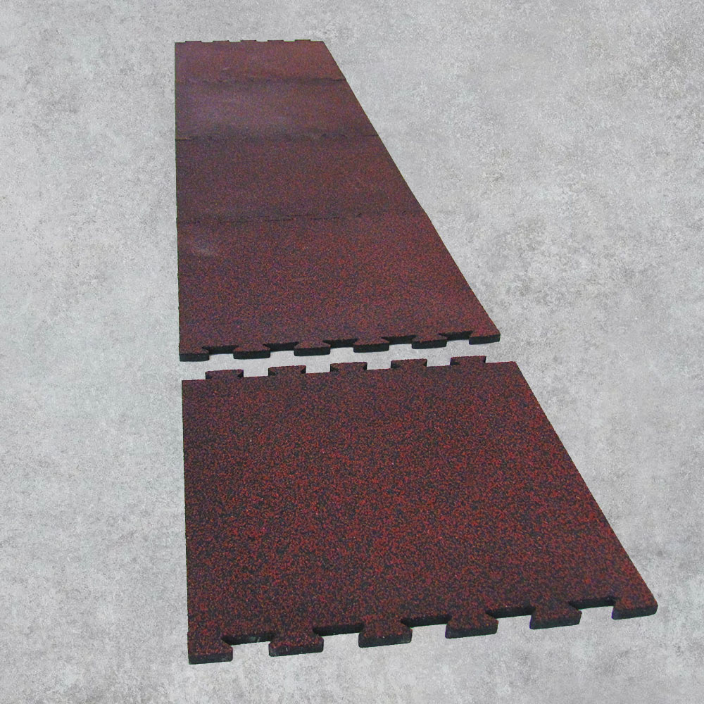 Дорожка садовая красная. Резиновое покрытие ЭКОПРОФИТ ДКр001 - Вид №1