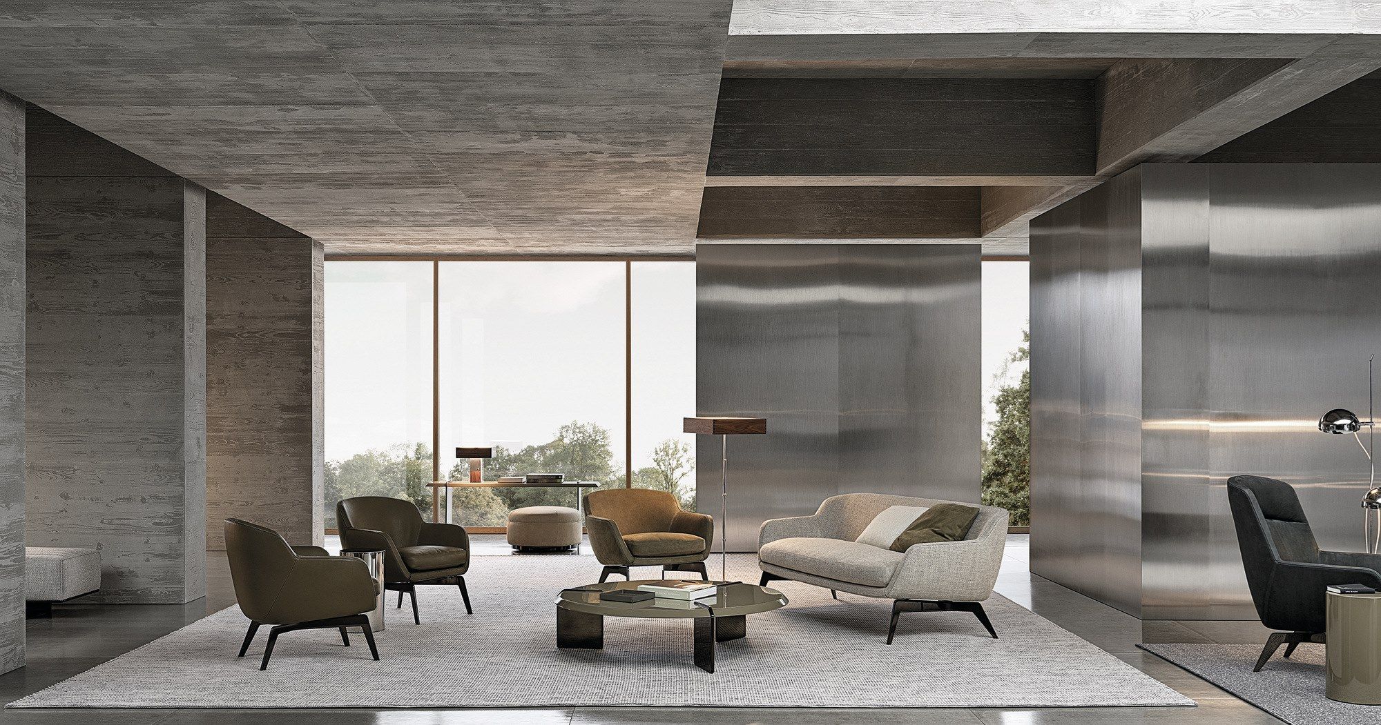 Ткань диван Minotti Belt ARCH-00005234
