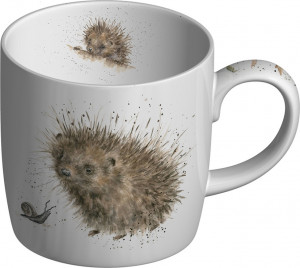 10623871 Royal Worcester Кружка Royal Worcester "Забавная фауна", "Колючий ёжик" 310мл Фарфор костяной