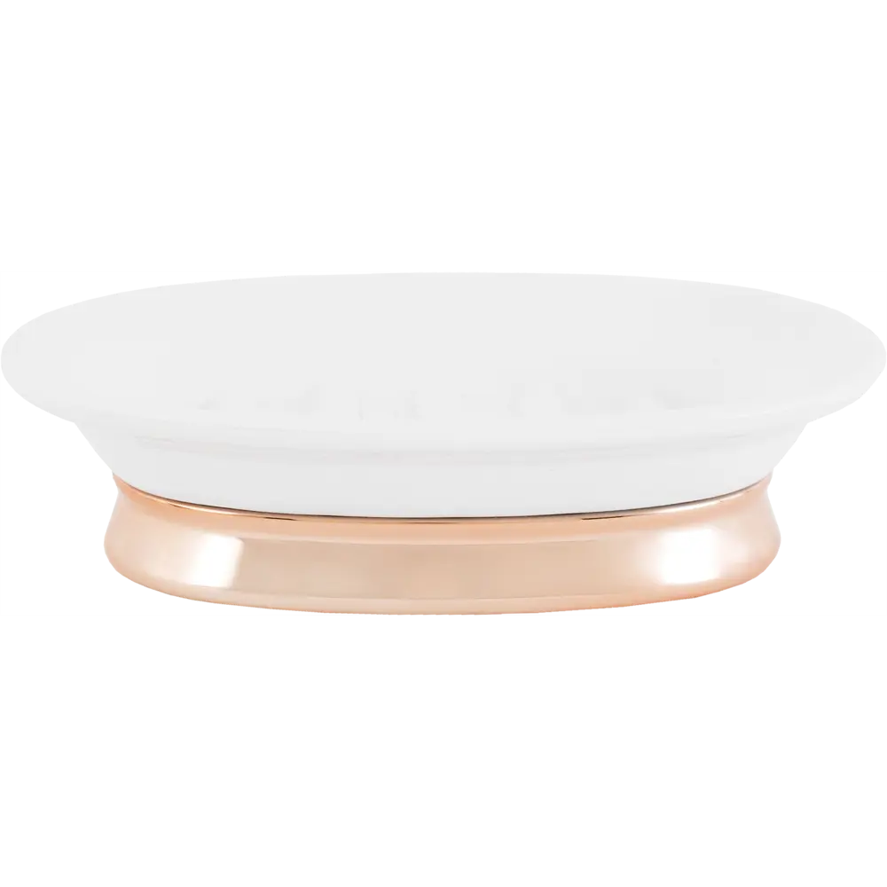 Мыльница Swensa Charm пластик цвет белый STLM-2068113 - Вид №1