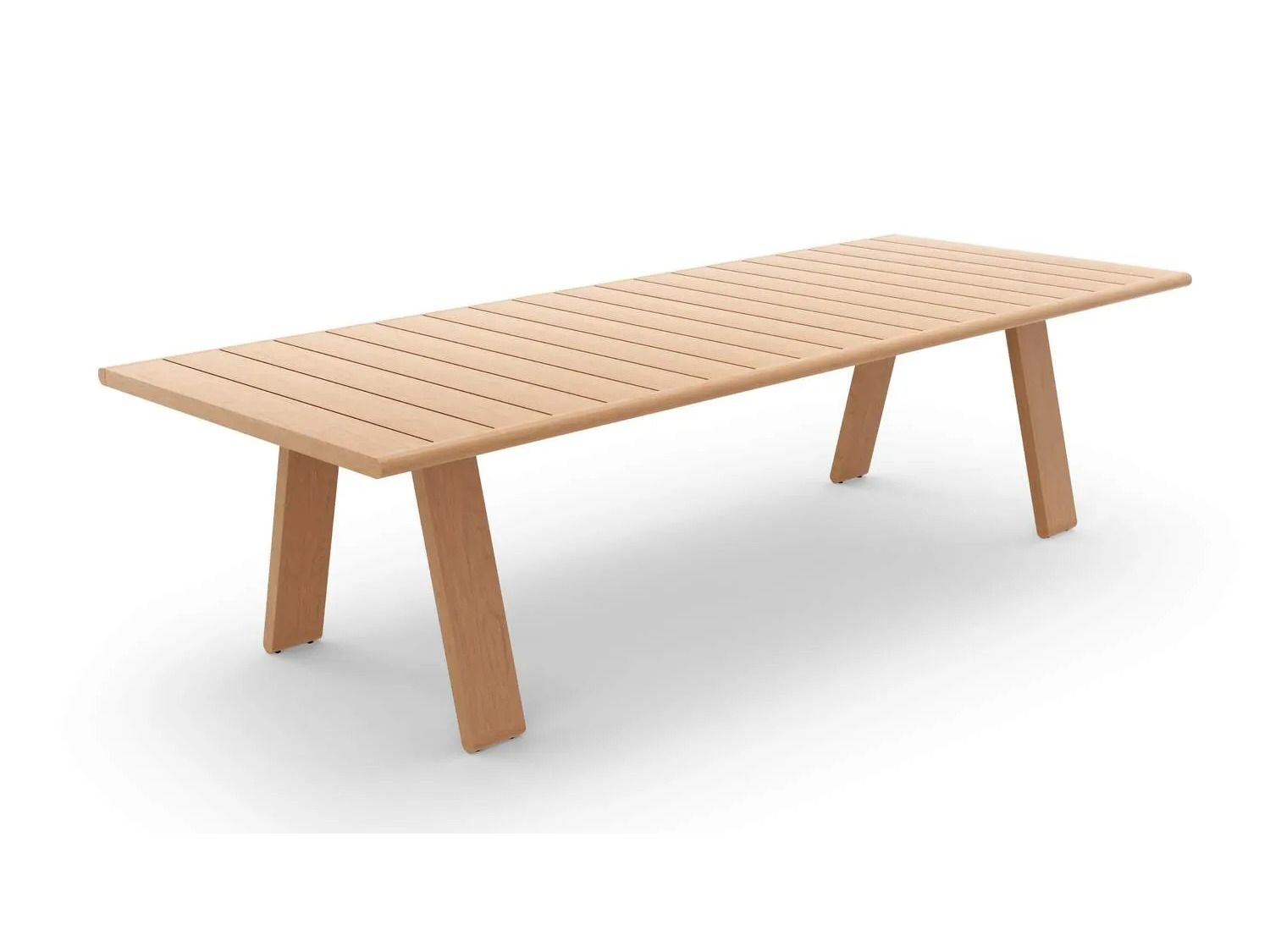 Деревянный прямоугольный садовый стол CASSINA Dine Out ARCH-00028861