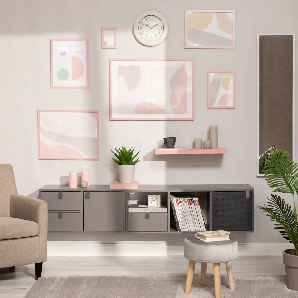 Рамка Color 15х20 см цвет розовый Santreyd STLM-2105270 - Вид №3