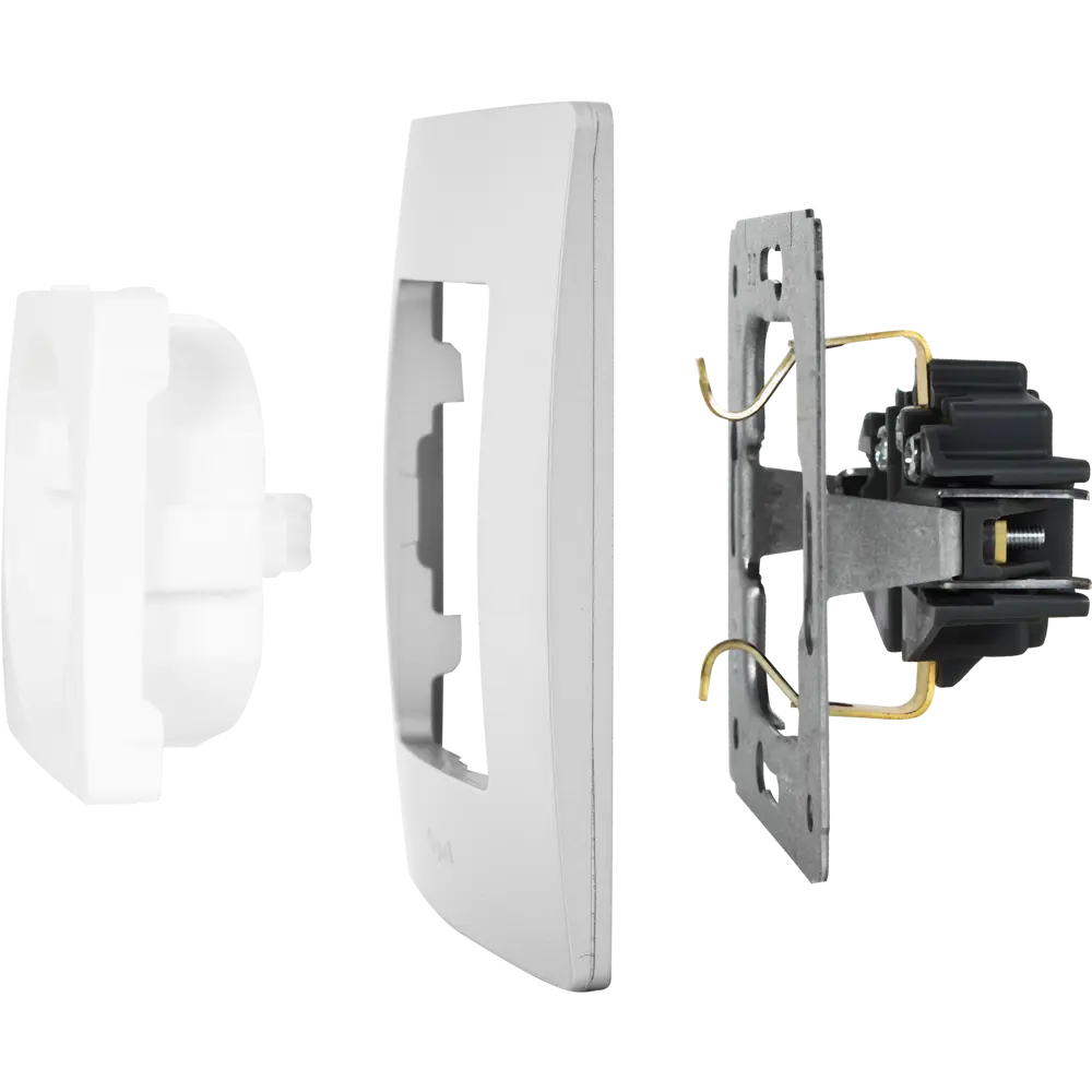 Legrand Etika - Рамка для розеток алюминиевая, однорамная 17356951 STLM-0008030 - Вид №3